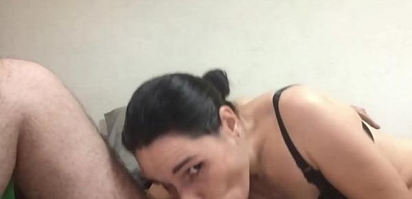 deepthroat and very hot fuck with my girl